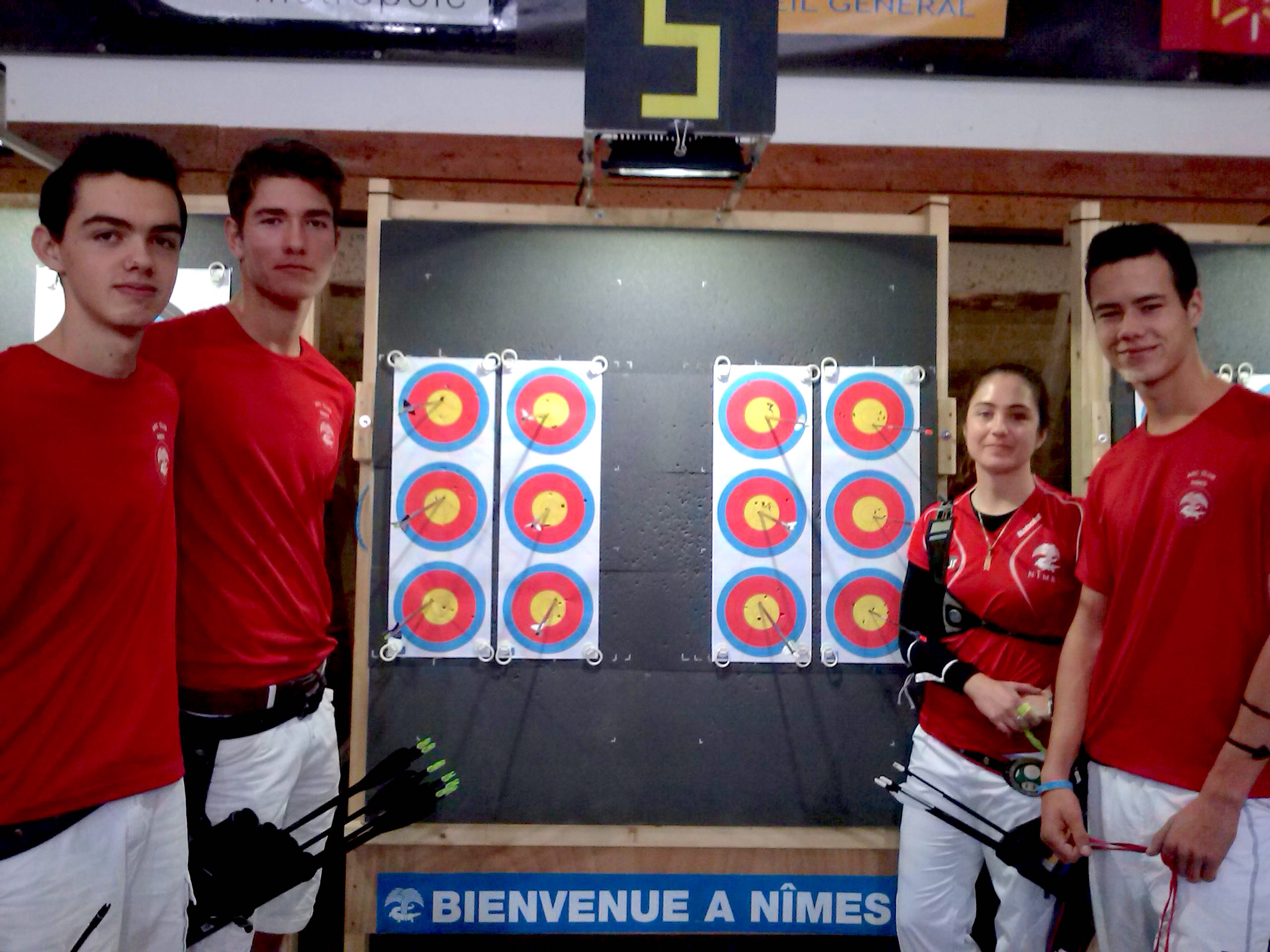 Concours tir à l'arc Nîmes 29 et 3à novembre 2014